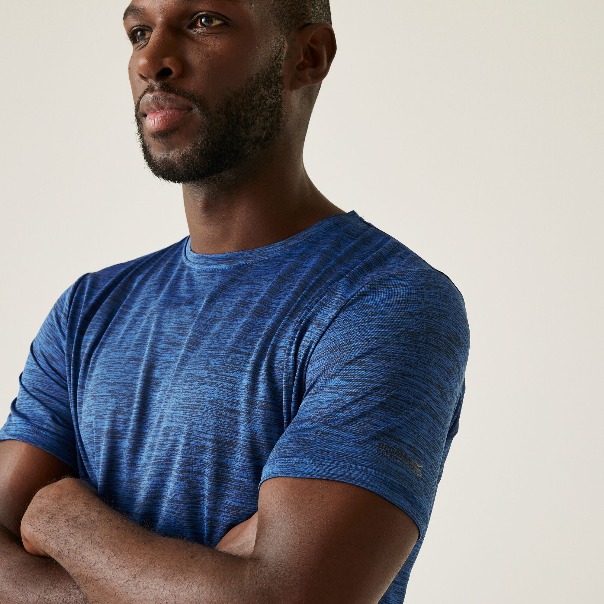 Men's Fingal Edition Marl T-Shirt | Olympian Blue
