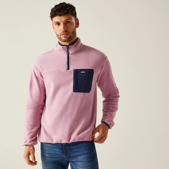 Men's Frankie Half Zip Fleece | Moonstruck