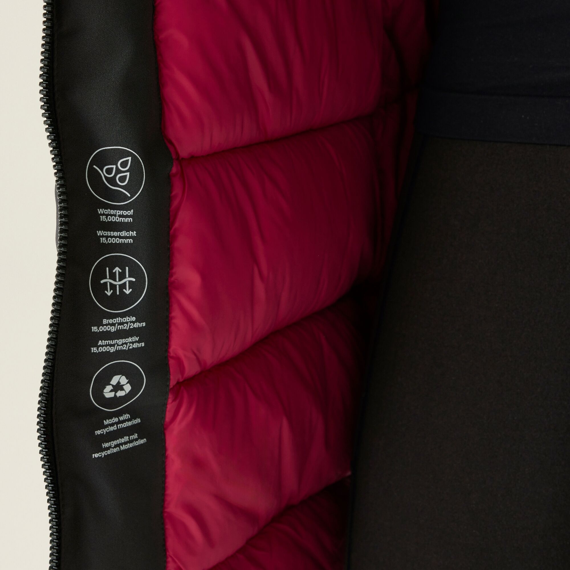 Women's Yewbank IV Waterproof Jacket | Ash Deep Pink