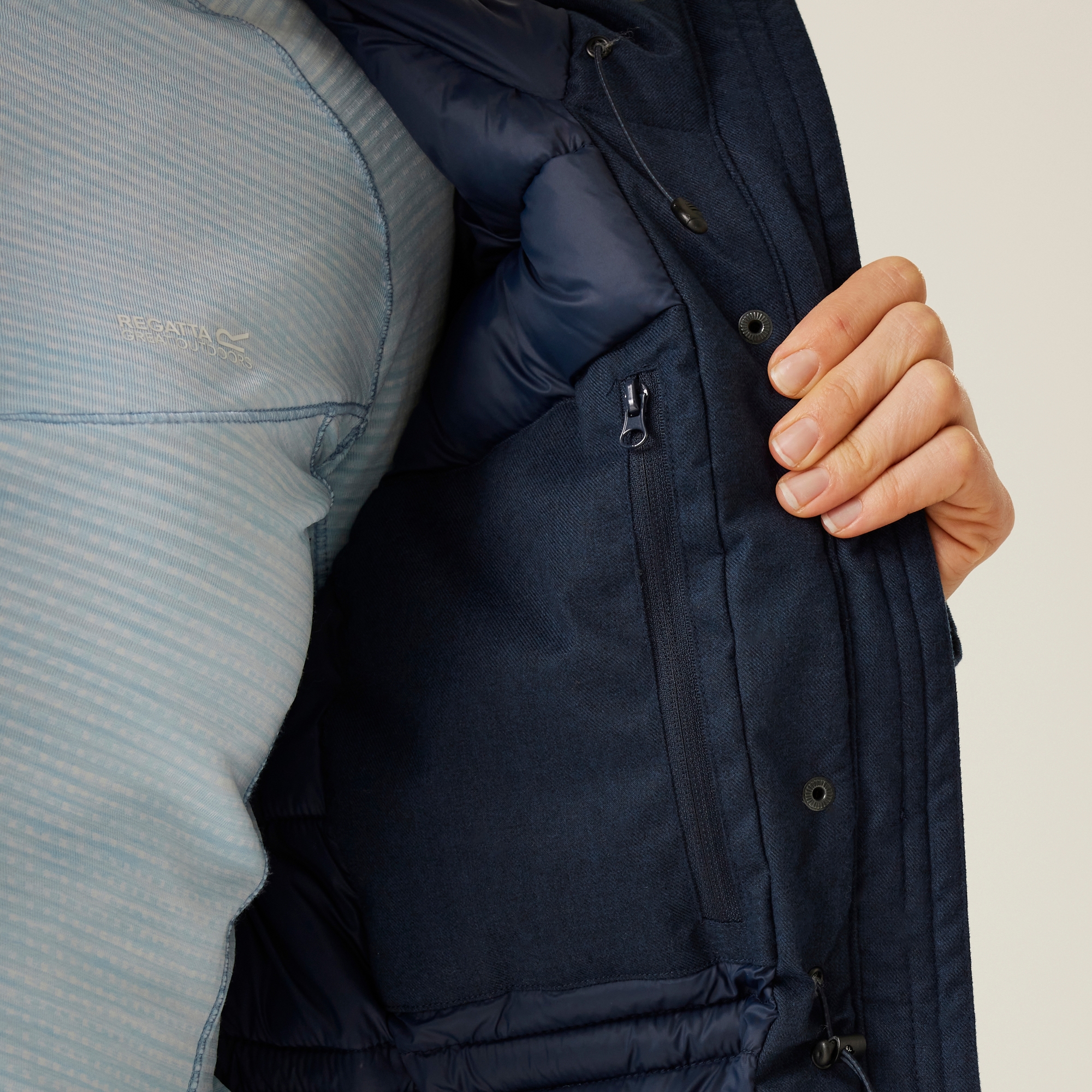 Women's Ezdale Waterproof Insulated Jacket | Navy Marl