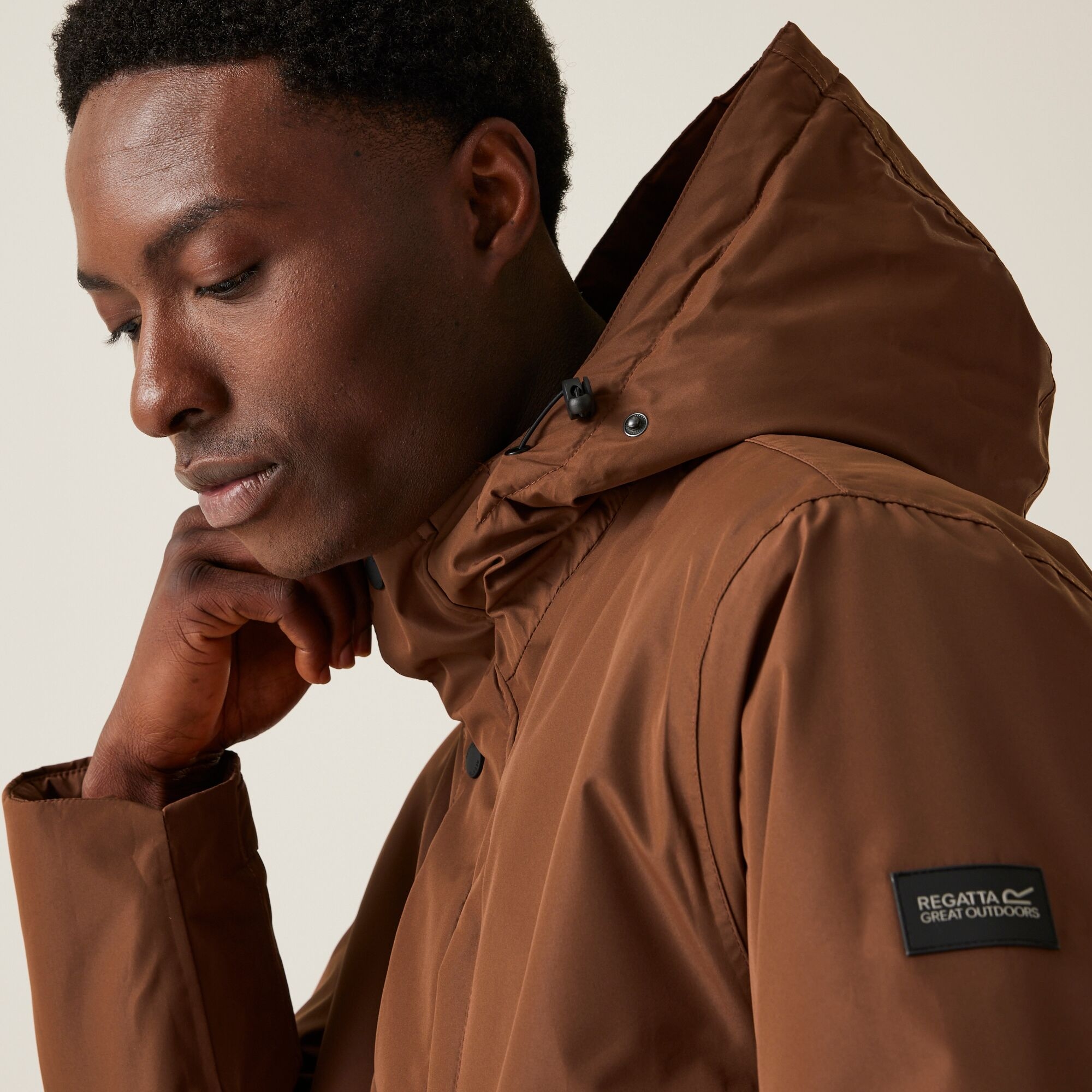 Men's Salinger IV Waterproof Jacket | Dark Brown