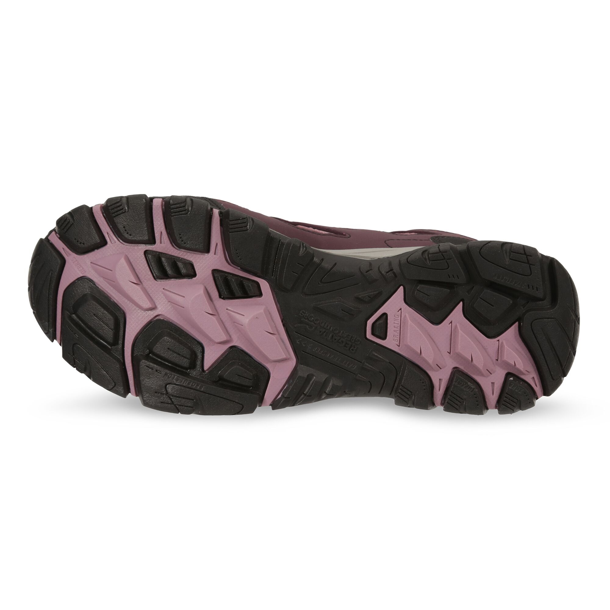 Women's Holcombe Waterproof Mid Walking Boots | Dark Burgundy Black