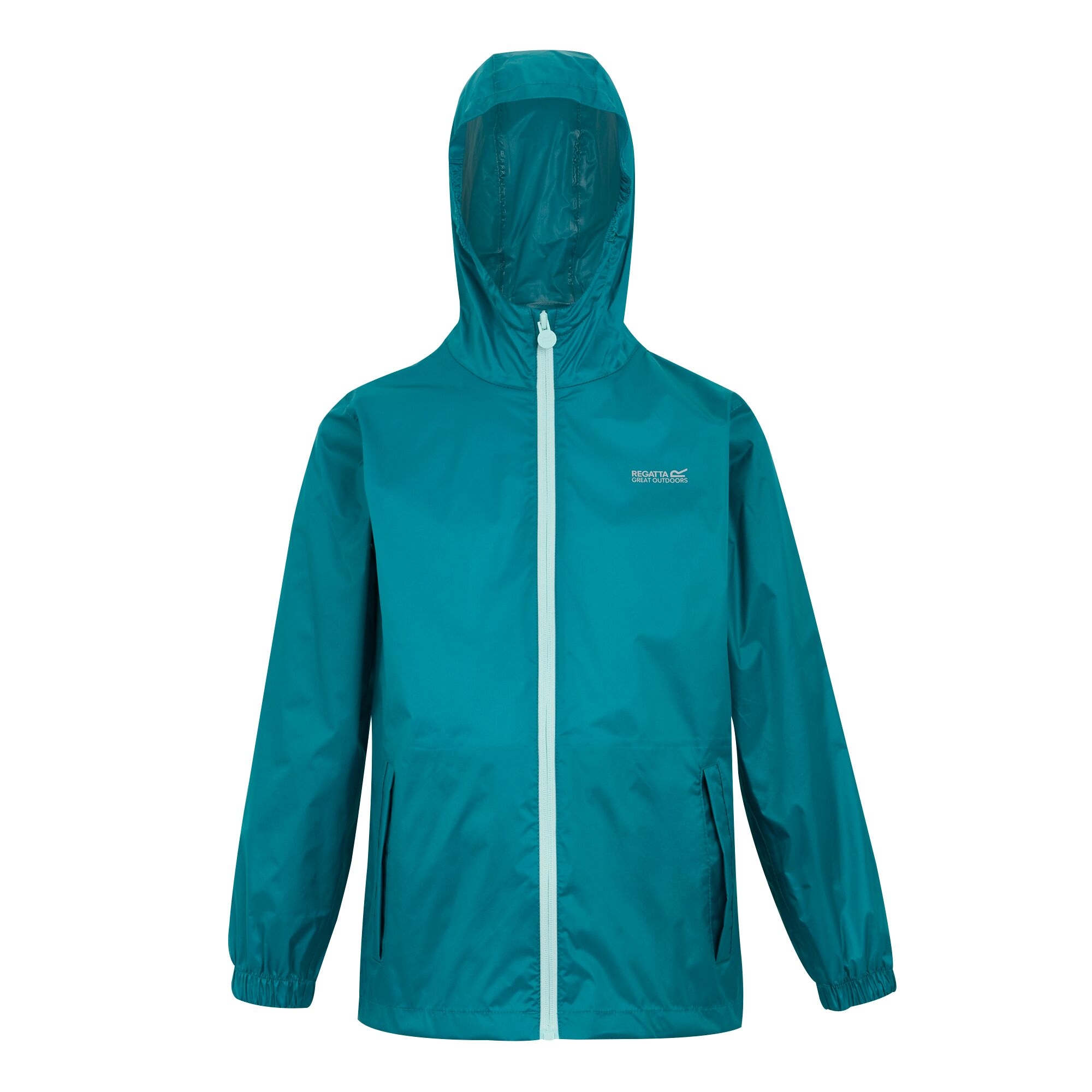Kids' Pack It Waterproof Packaway Jacket | Exotic Plume Icy Morn
