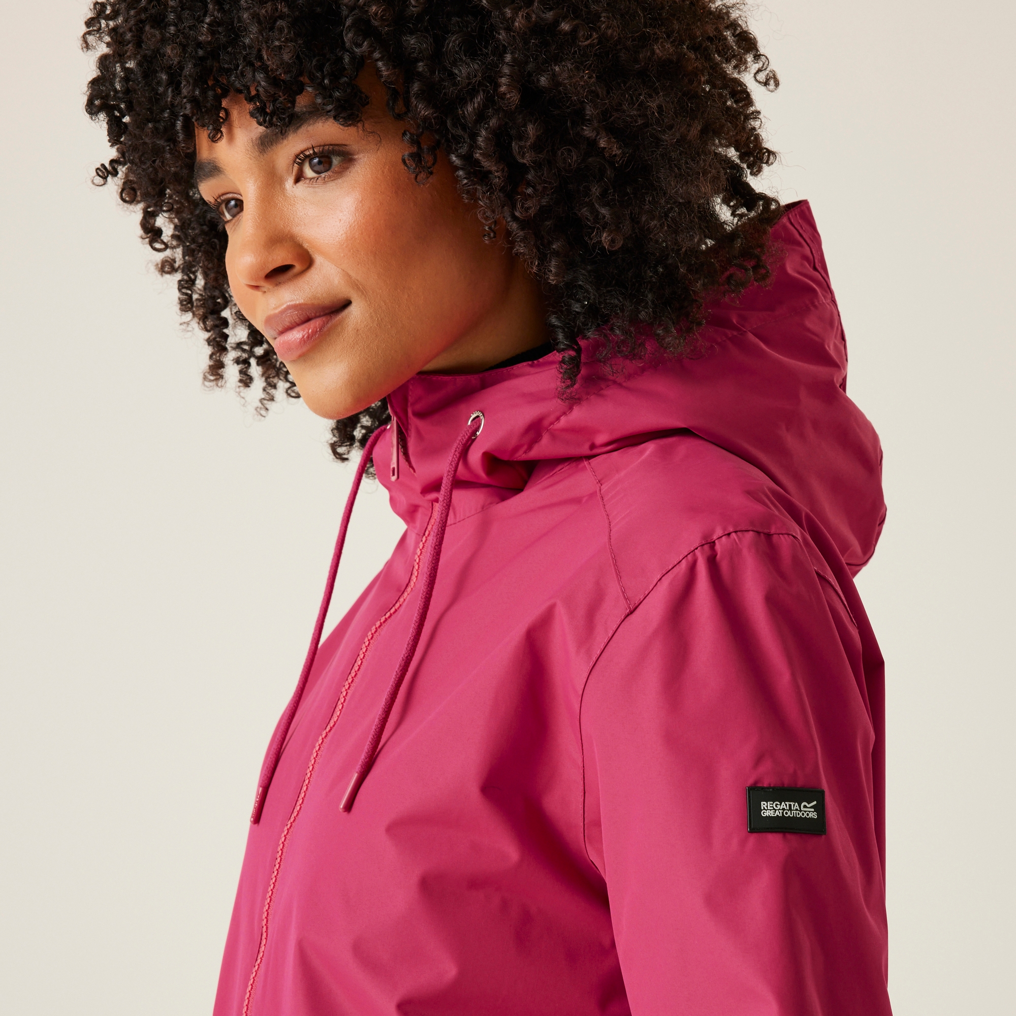 Women's Broadia Waterproof Jacket | Deep Pink
