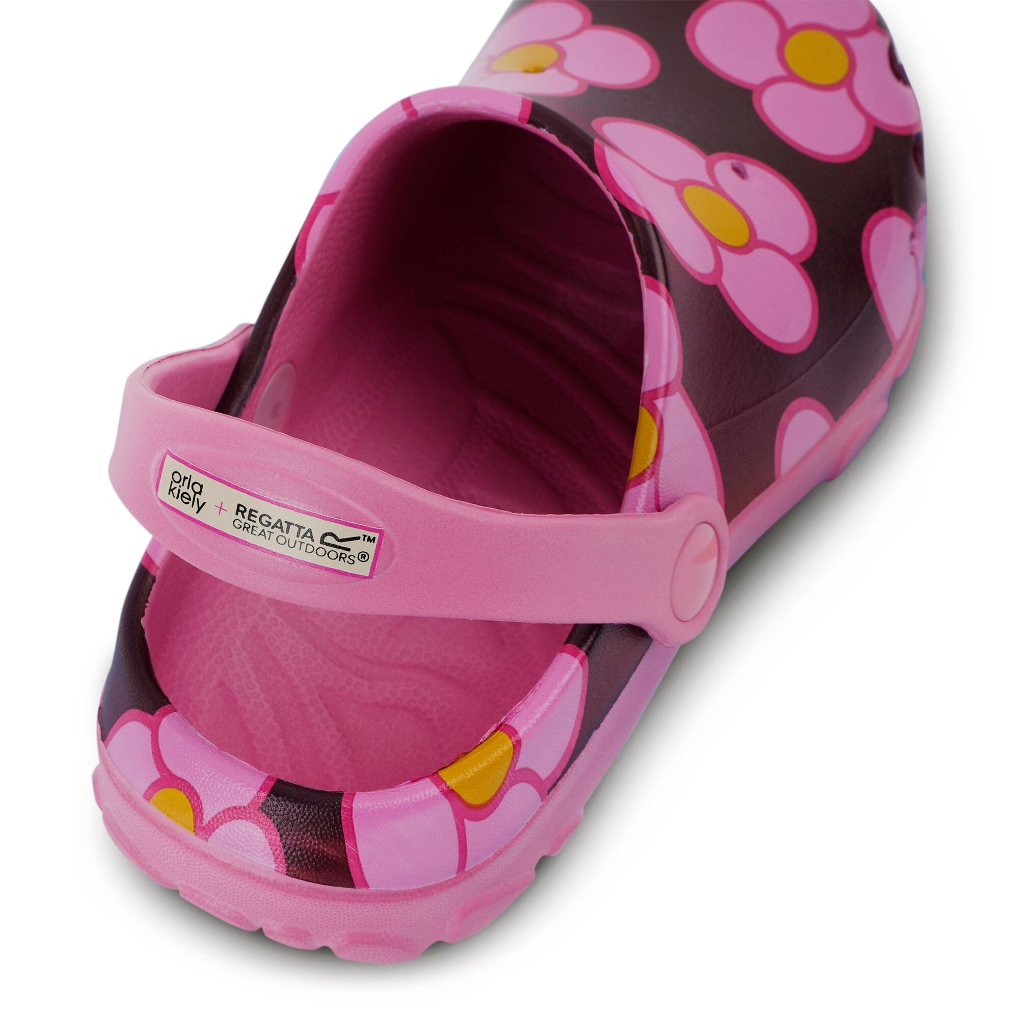 Kids' Orla Kiely Clog | Spinning Flower Morello