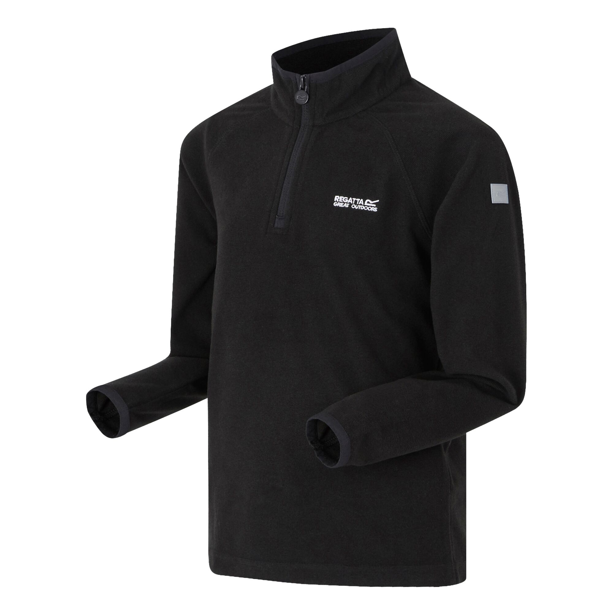Kids' Loco Half Zip Fleece | Black
