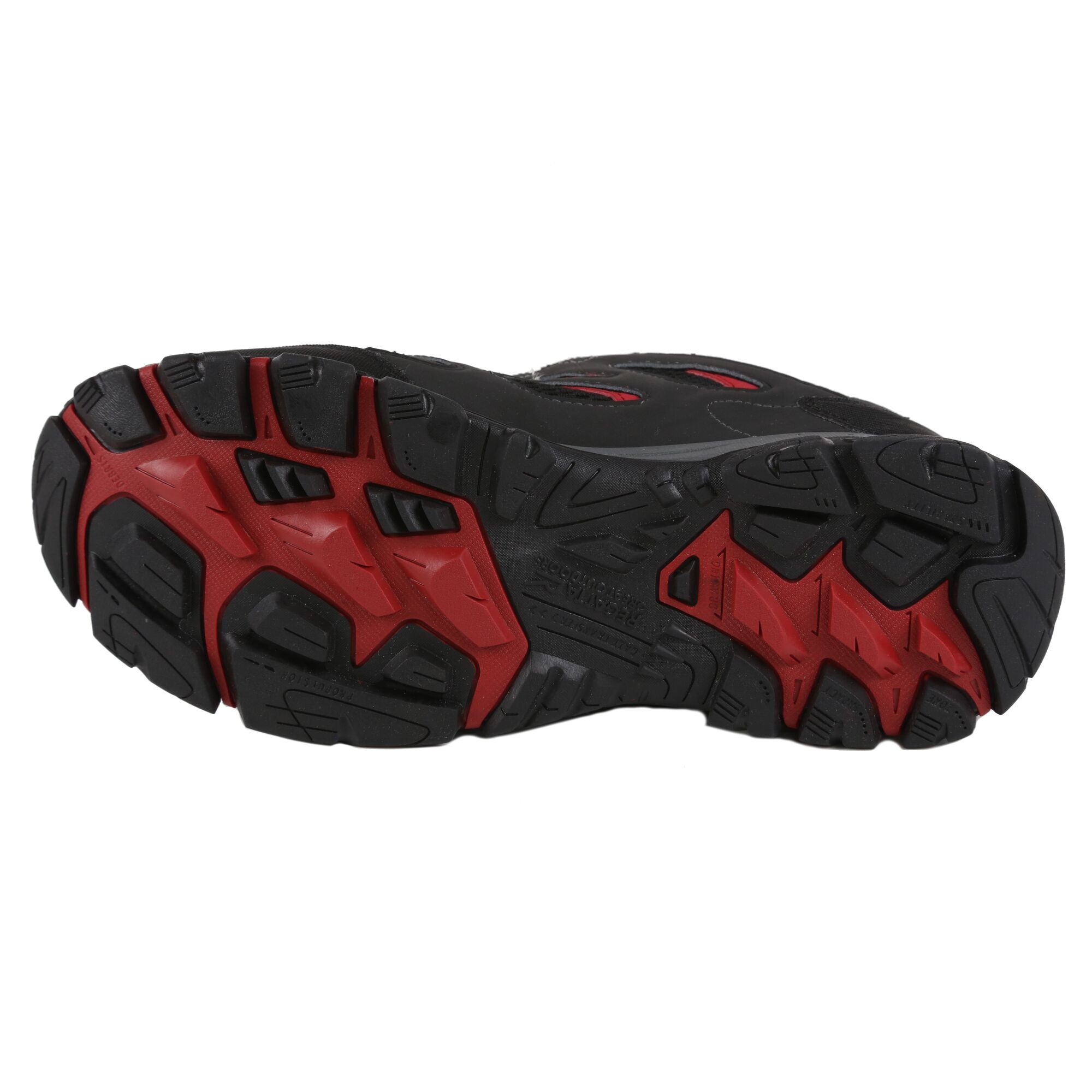 Men's Holcombe Waterproof Low Walking Shoes | Ash Rio Red