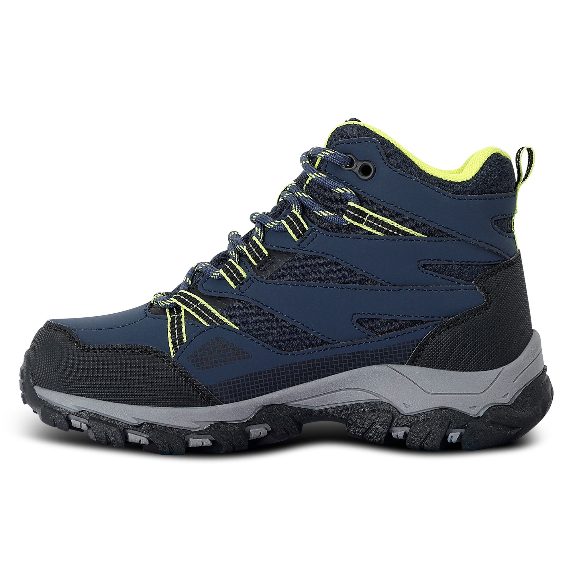 Kids' Holcombe III Walking Boots | Navy Lime Punch