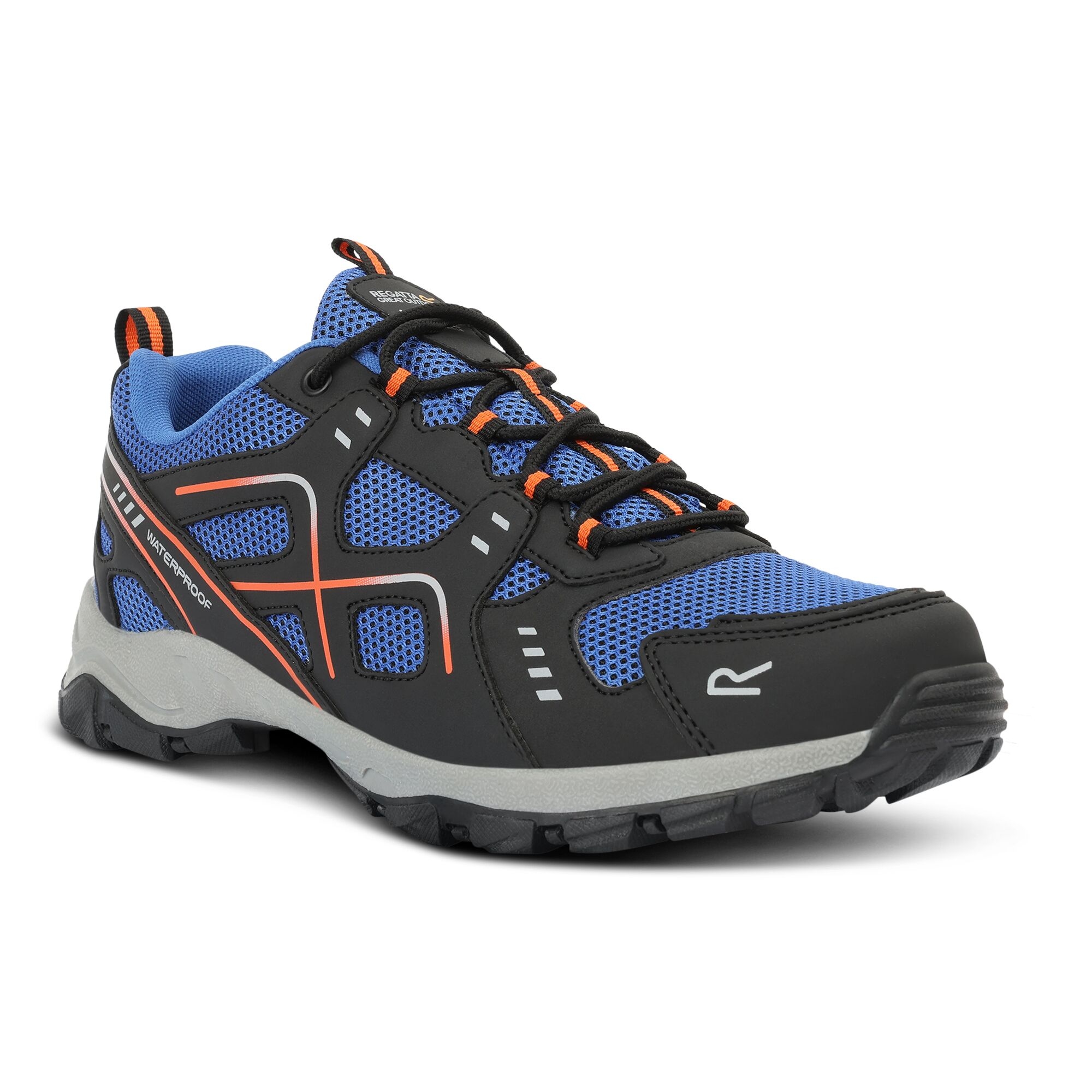Men's Vendeavour Waterproof Walking Shoe | Olympian Blue Black Tango