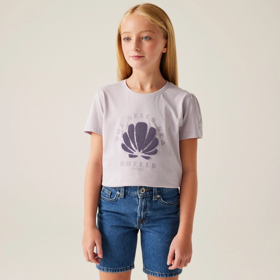 Kids' Bosley VIII T-Shirt | Lilac Thistle