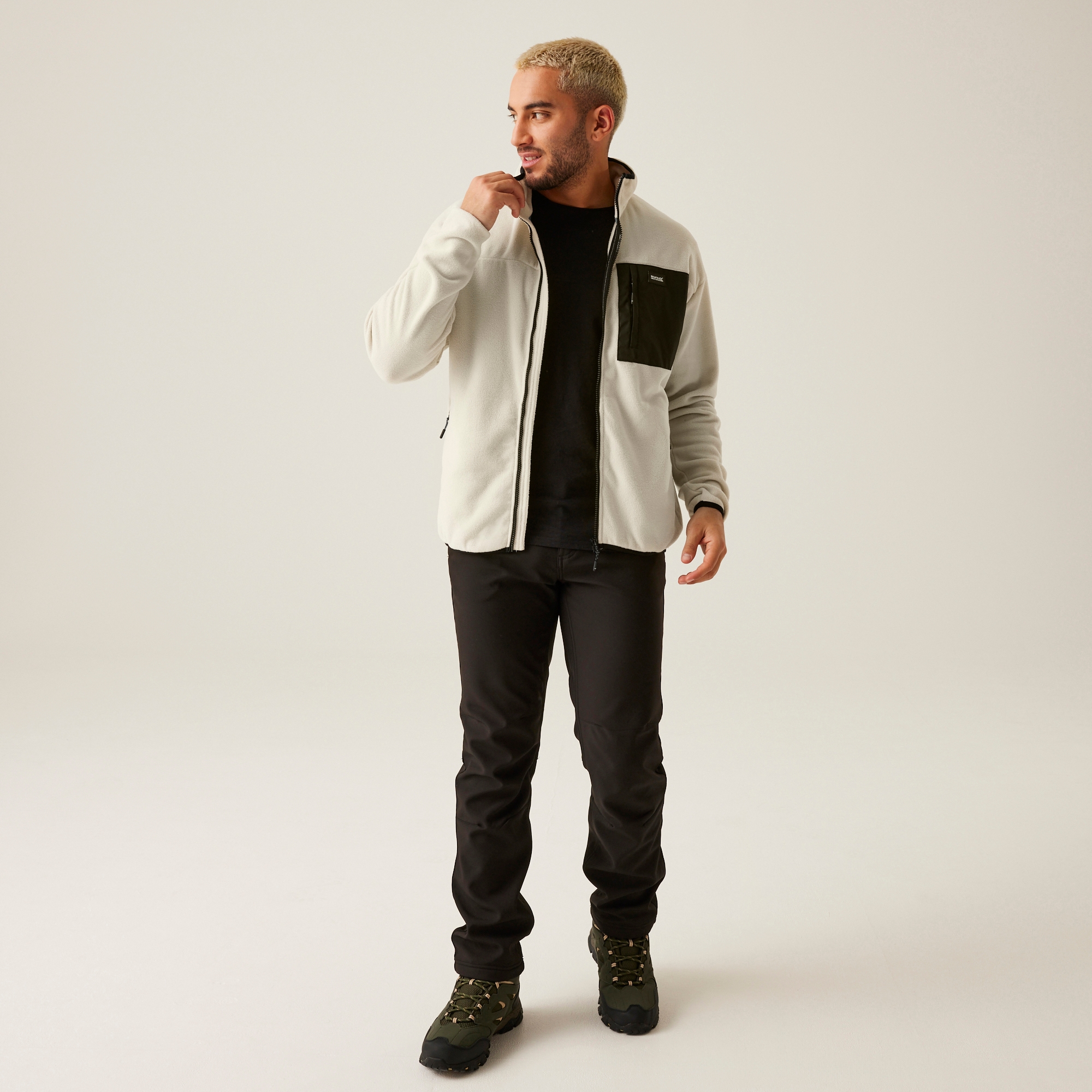 Men's Frankie Full Zip Fleece | Moonstruck