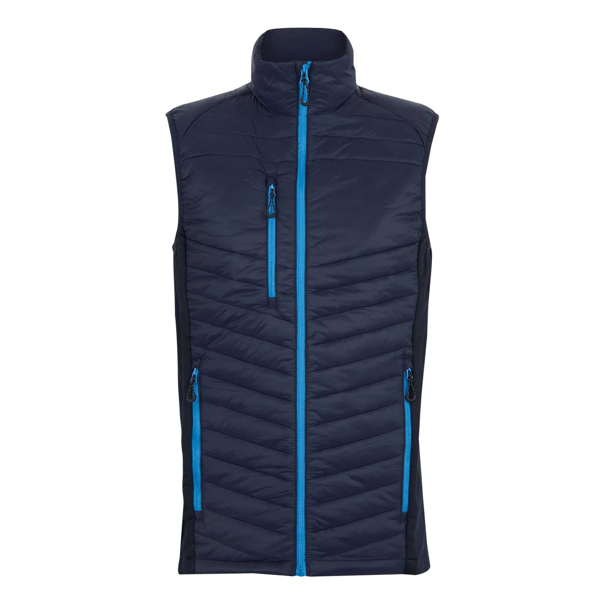 Men's Navigate Hybrid Bodywarmer | Navy French Blue