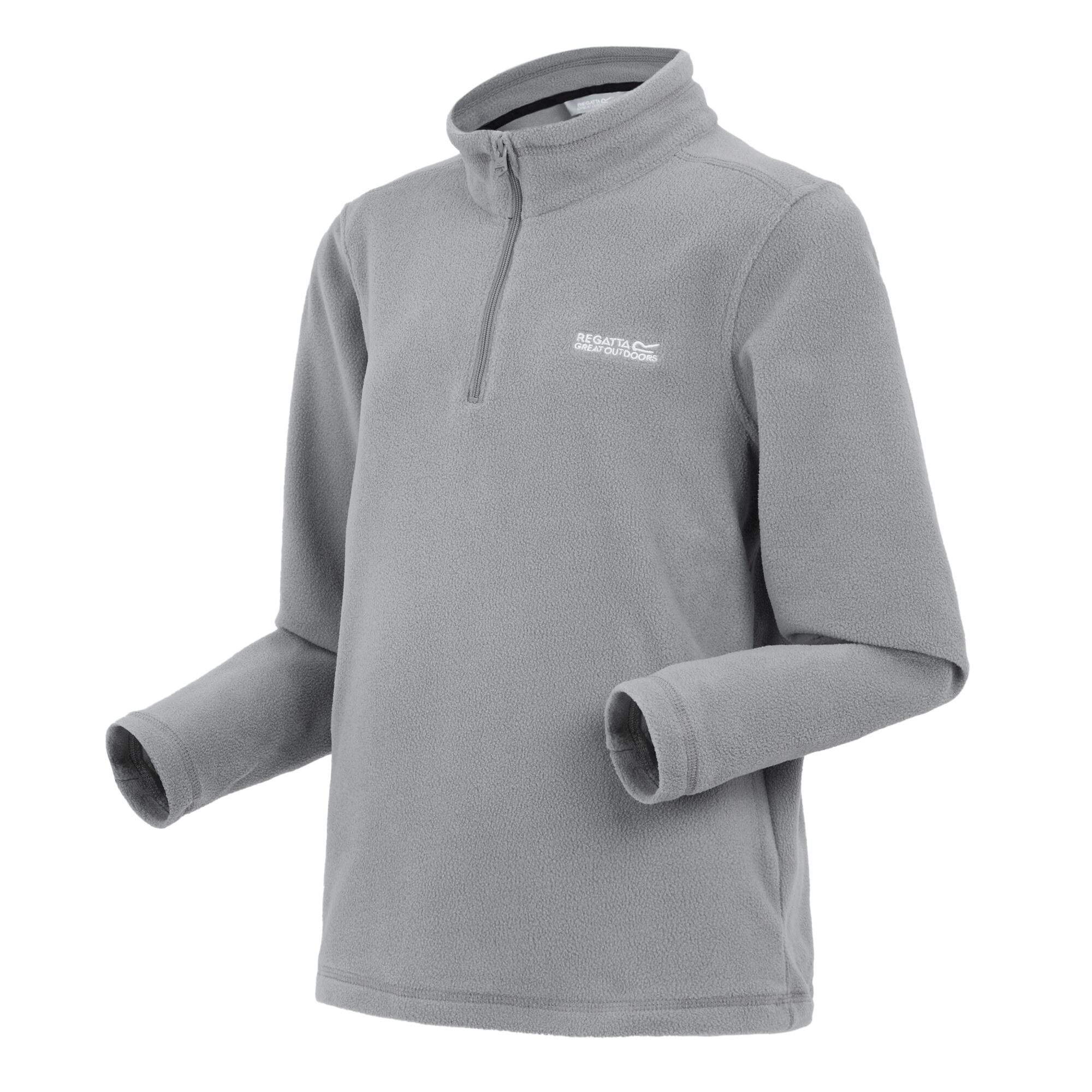 Kids' Hot Shot II Half Zip Fleece | Cloudy Grey