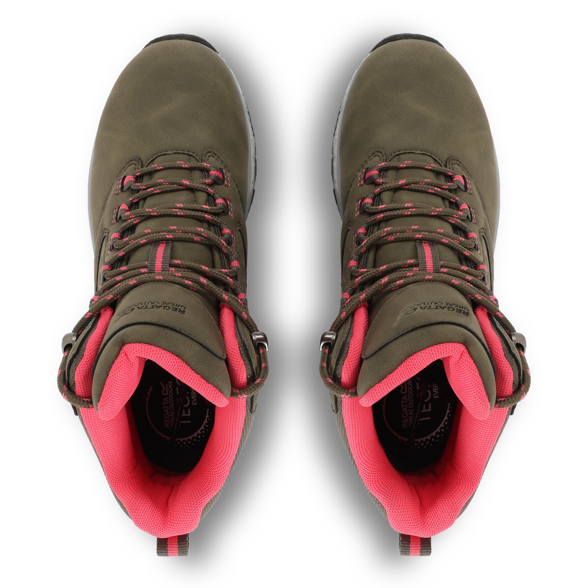 Women's Amble Walking Boots | Four Leaf Clover Pop Pink