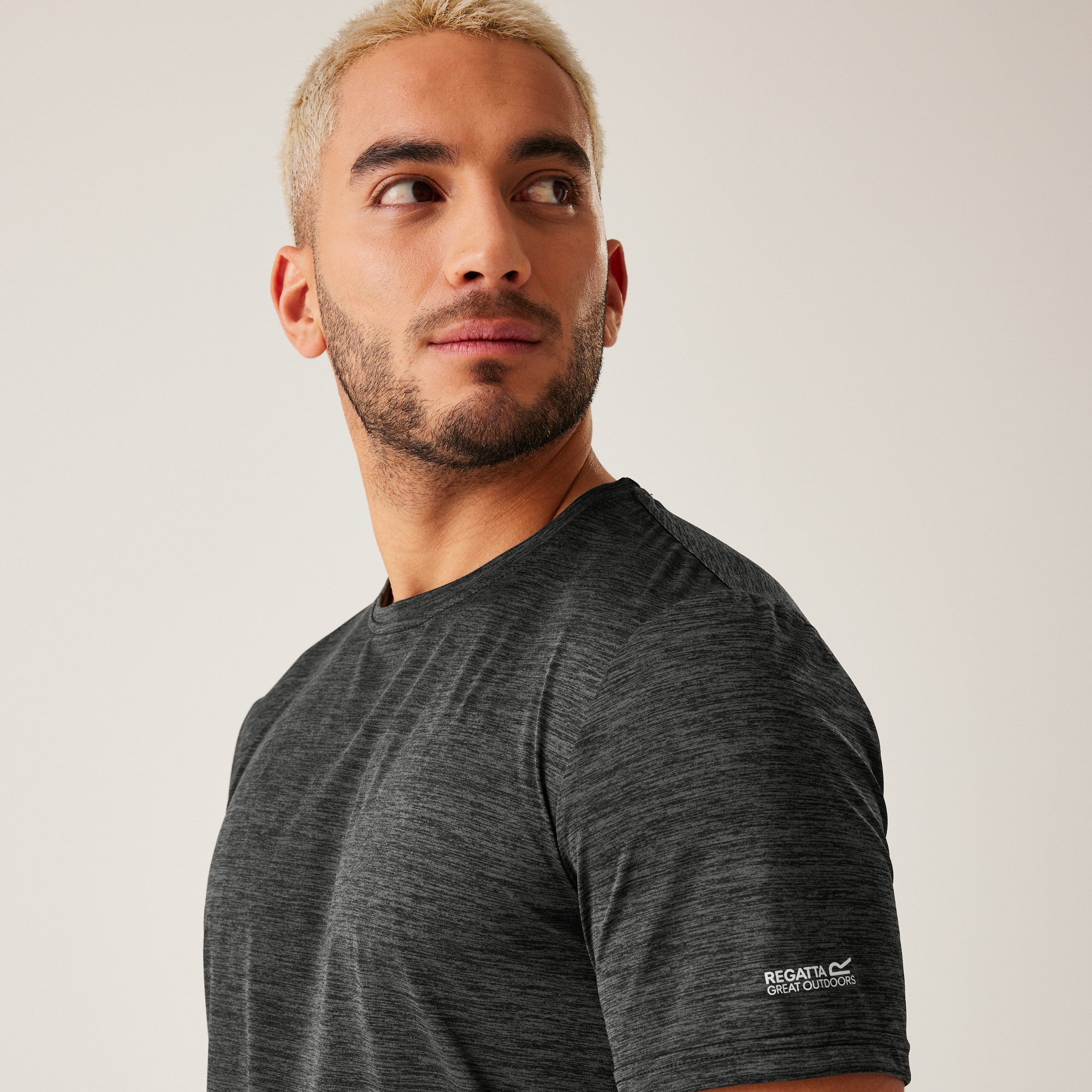 Men's Fingal Edition Marl T-Shirt | Ash