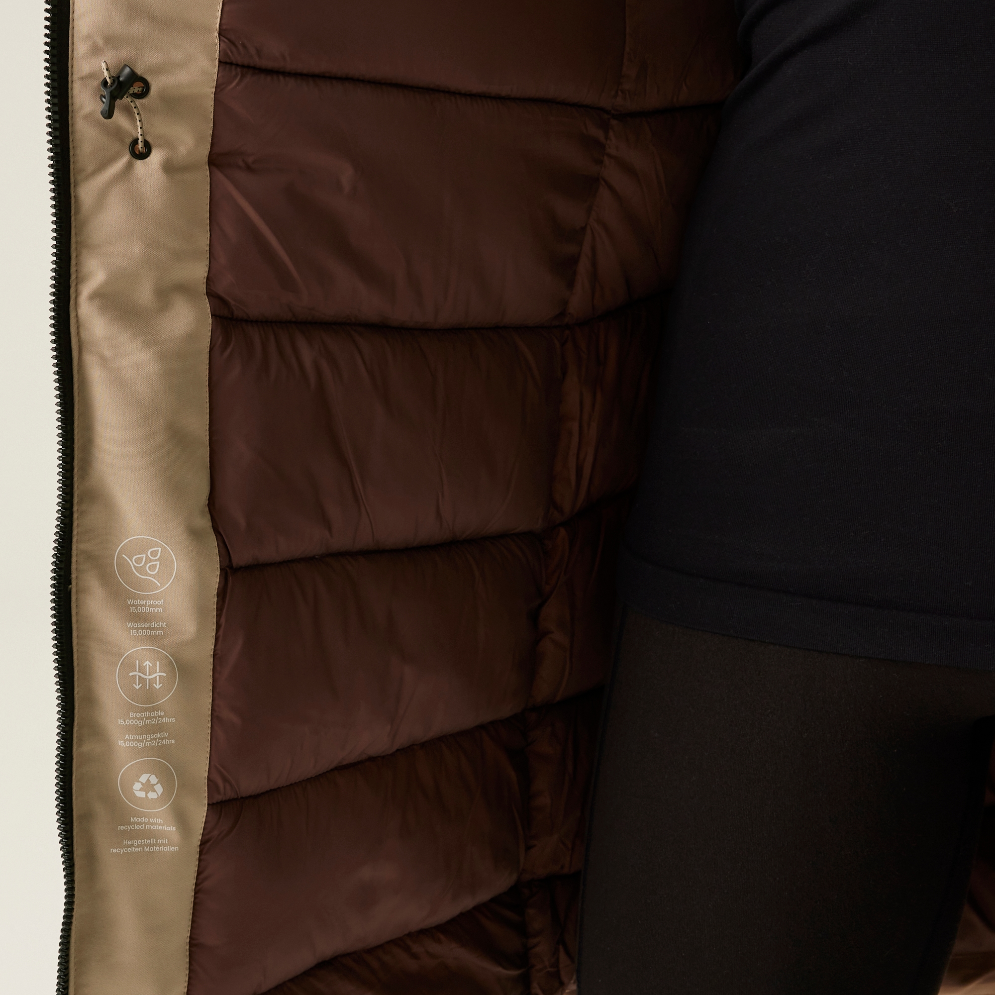 Women's Yewbank IV Waterproof Jacket | Warm Taupe Bueno