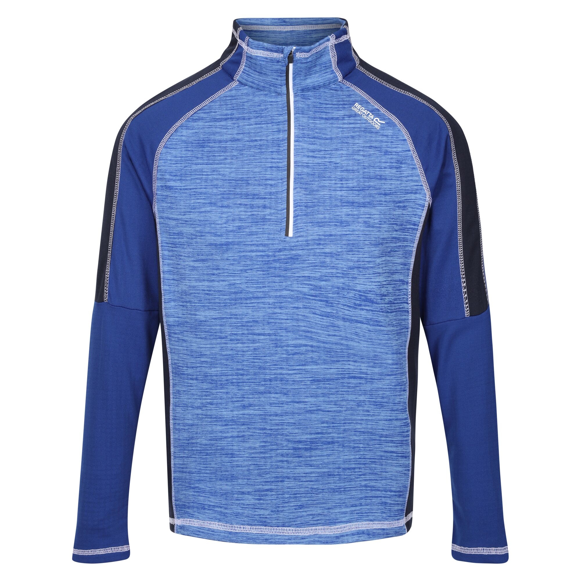 Men's Hepley Half Zip Lightweight Fleece | Strong Blue New Royal
