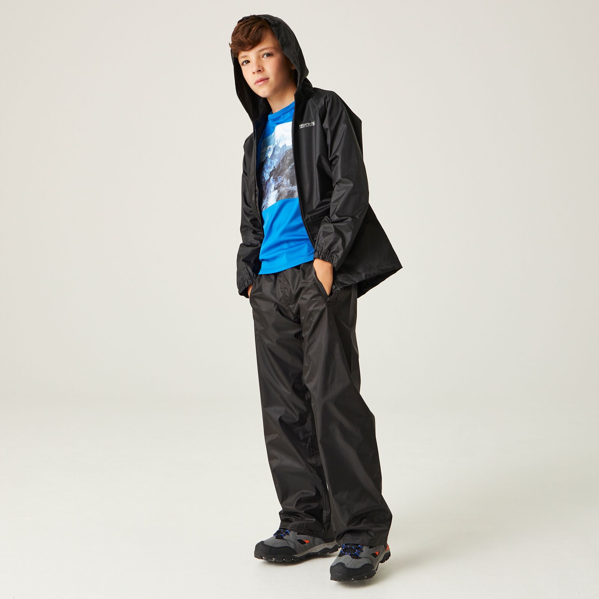 Kids' Stormbreak Waterproof Jacket | Black