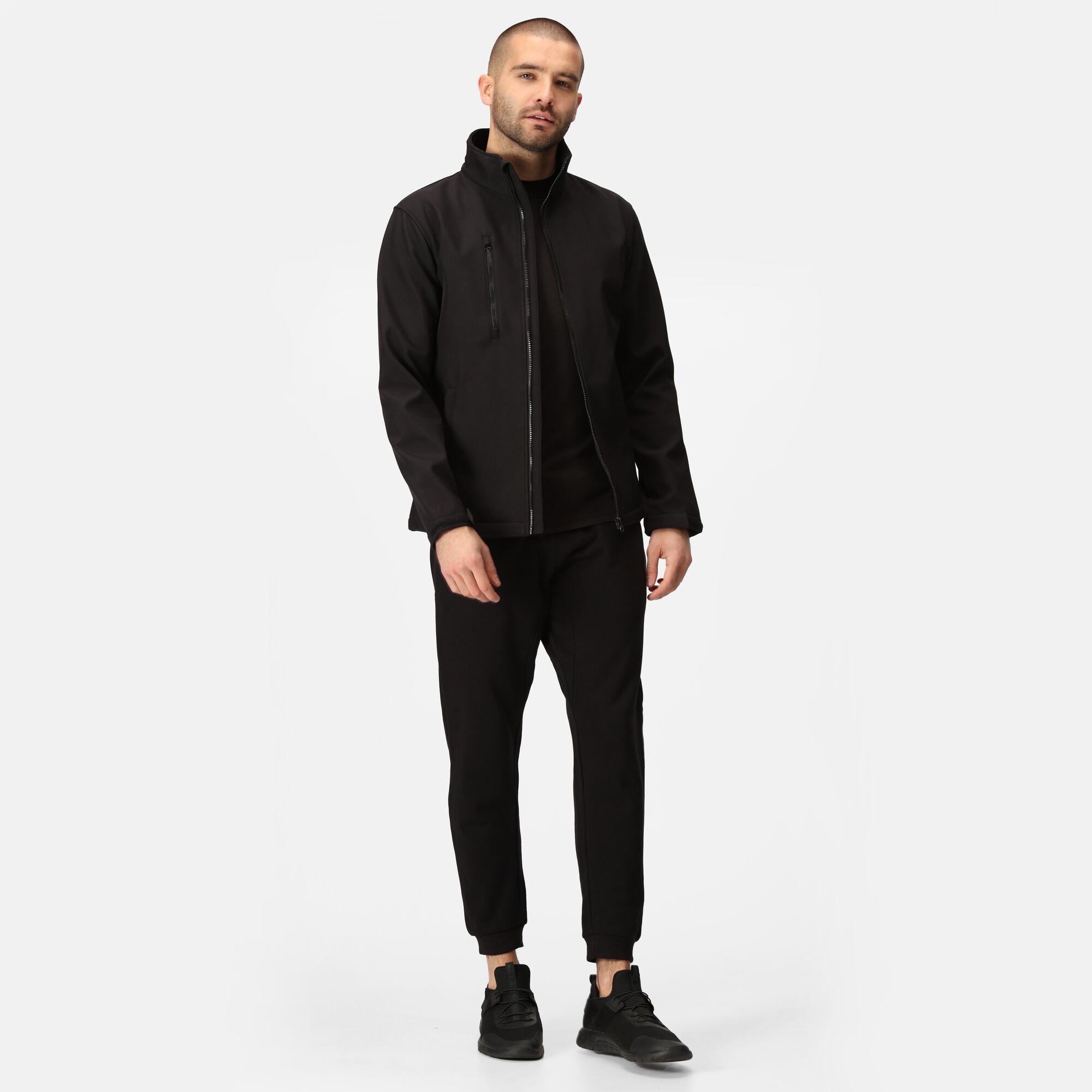 Men's Ablaze 3 Layer Softshell Jacket | Black