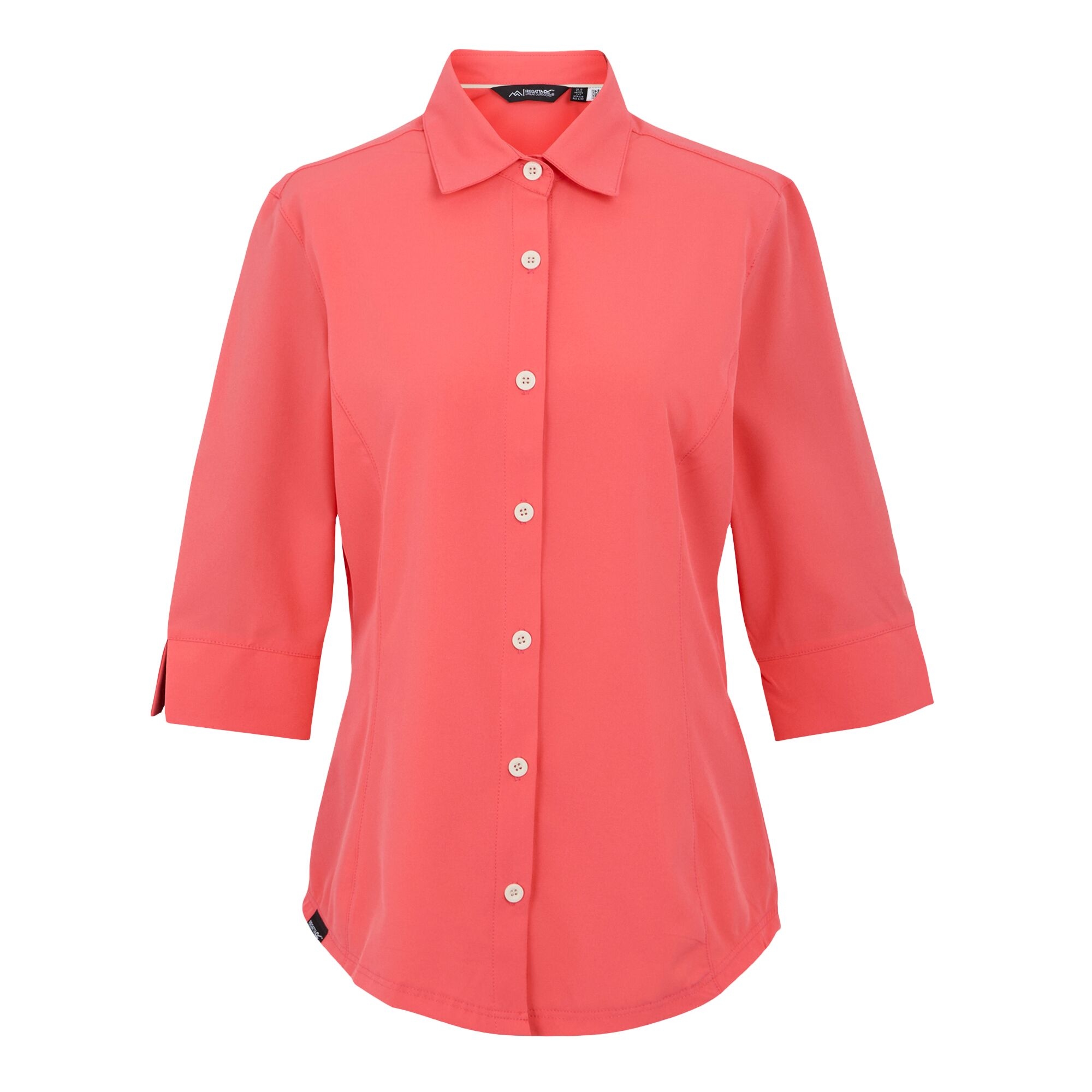 Women's Kinnis Lightweight Shirt | Peach Bloom Solid