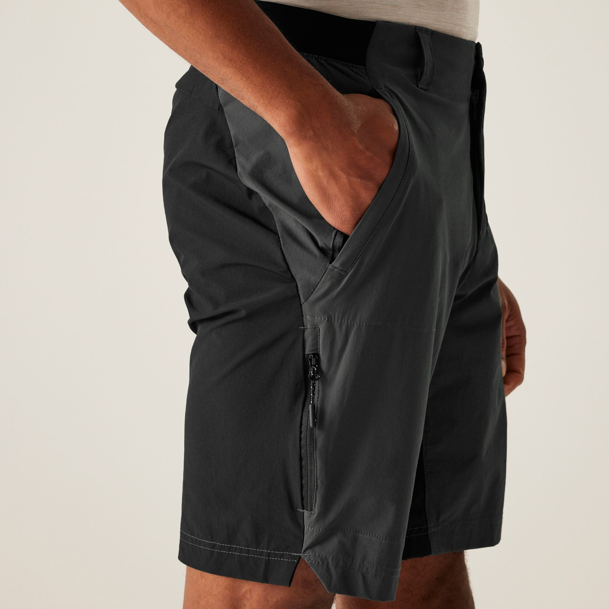 Men's Eldes Walking Shorts  | Ash Black