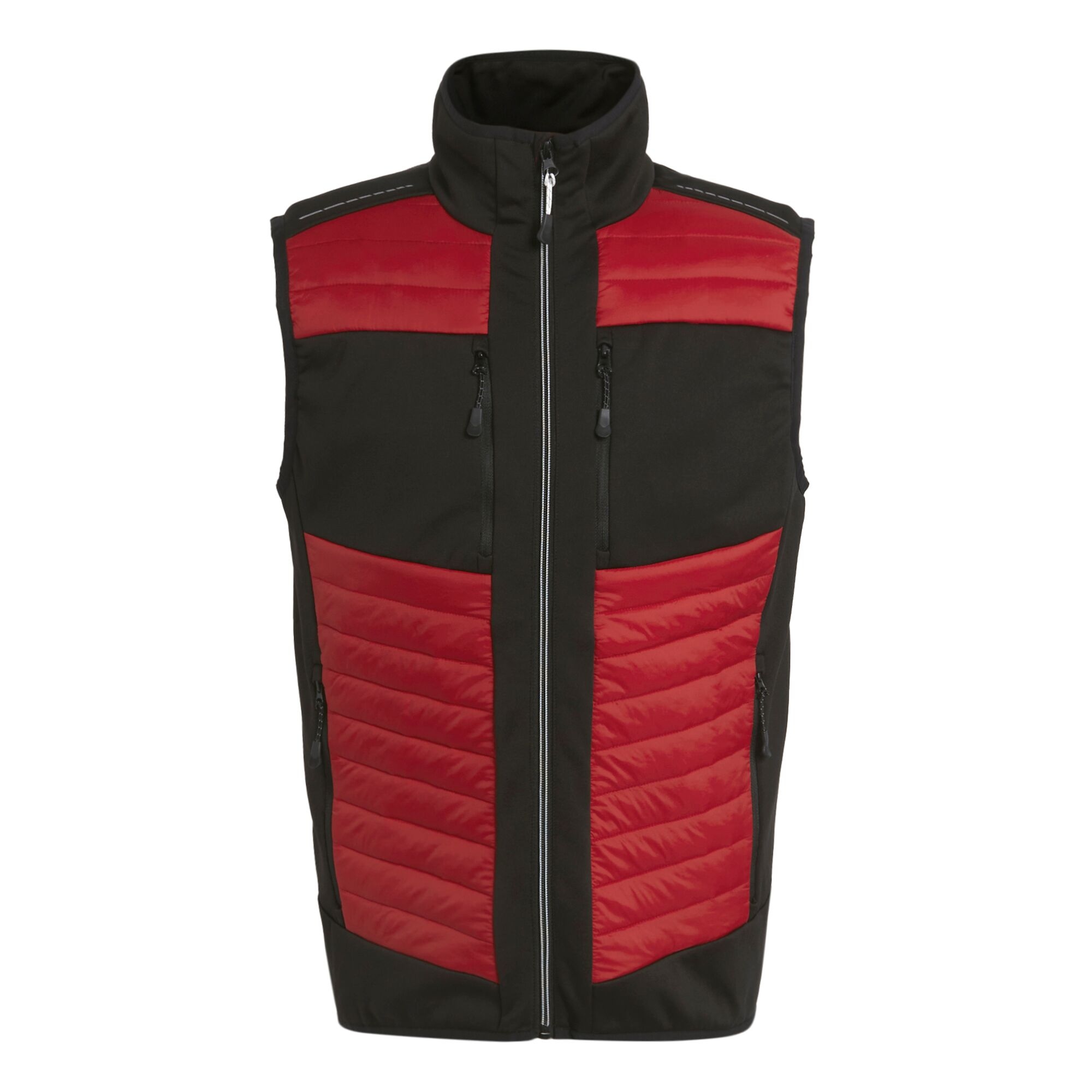 Men's E-Volve Thermal Hybrid Bodywarmer | Classic Red Black