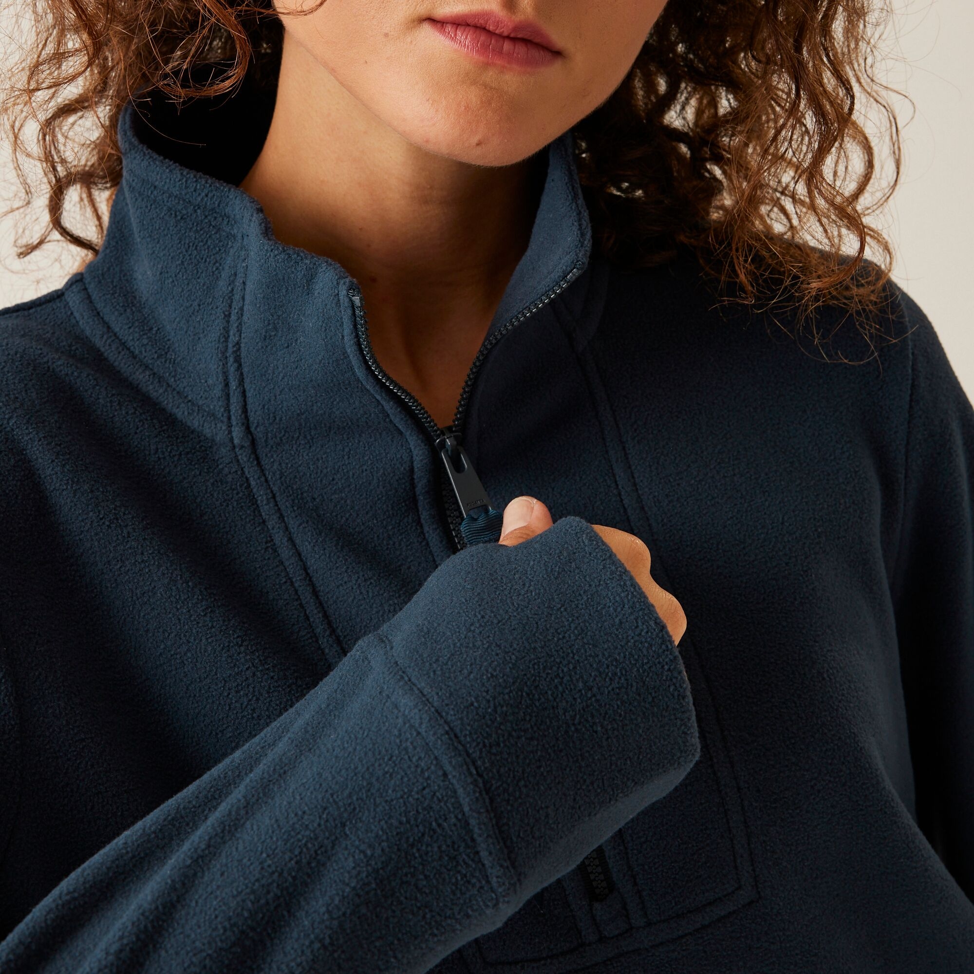 Women's Juliette Half Zip Fleece | Navy