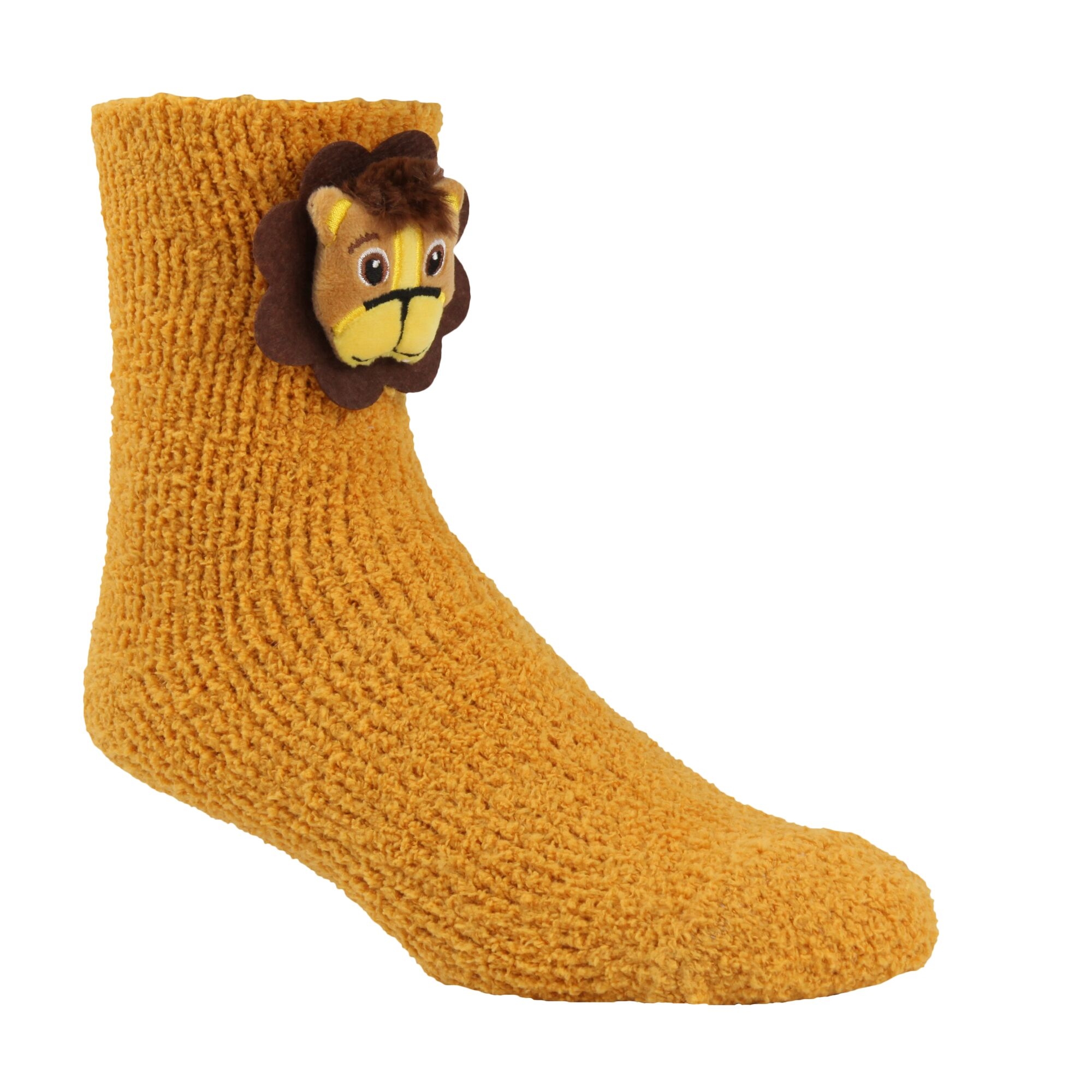 Kids Mudplay Cosy Sock | Butterscotch Lion