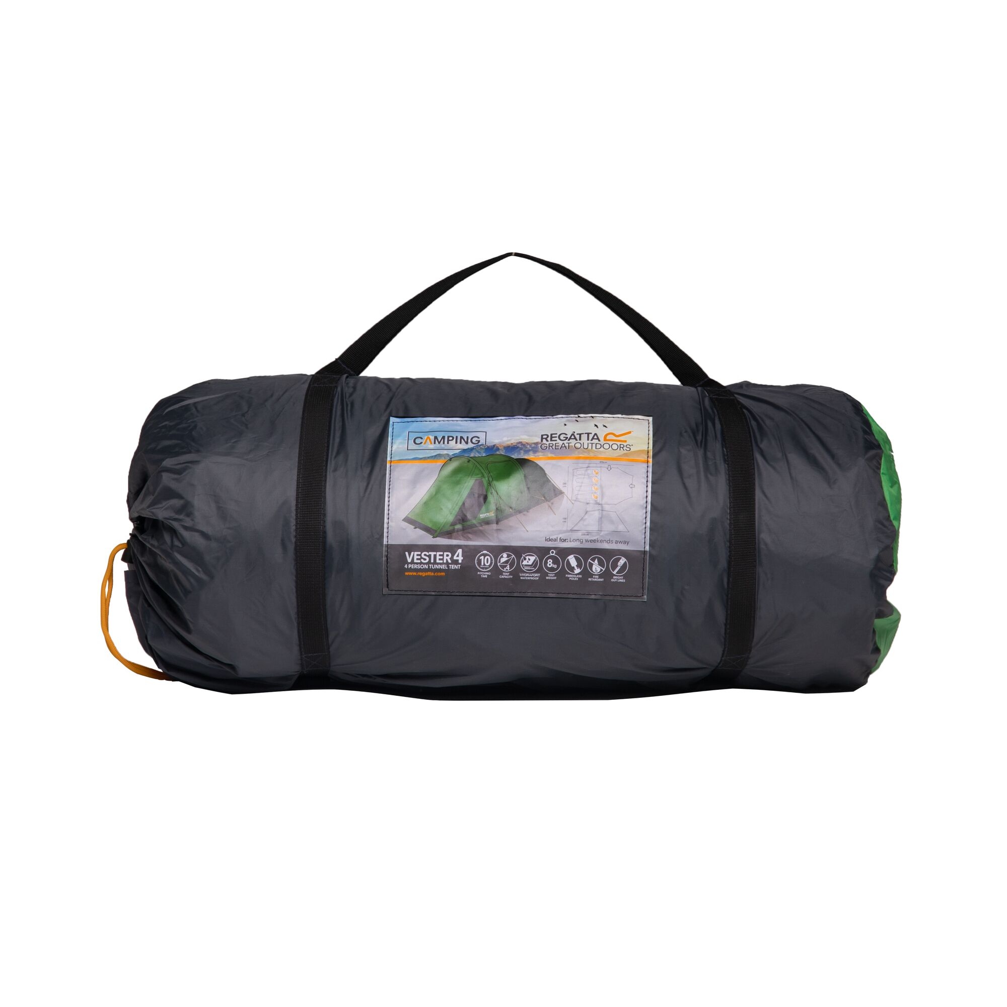Vester 4 Man Tunnel Tent | Exreme Green Greener Pastures