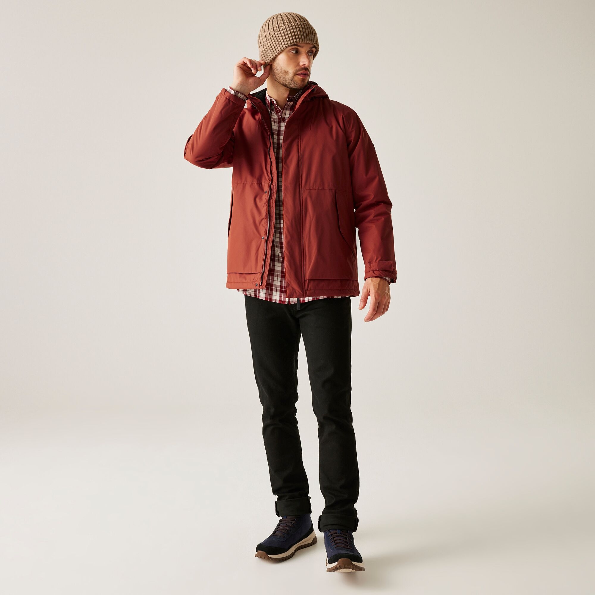 Men's Sterlings IV Waterproof Jacket | Burnt Henna