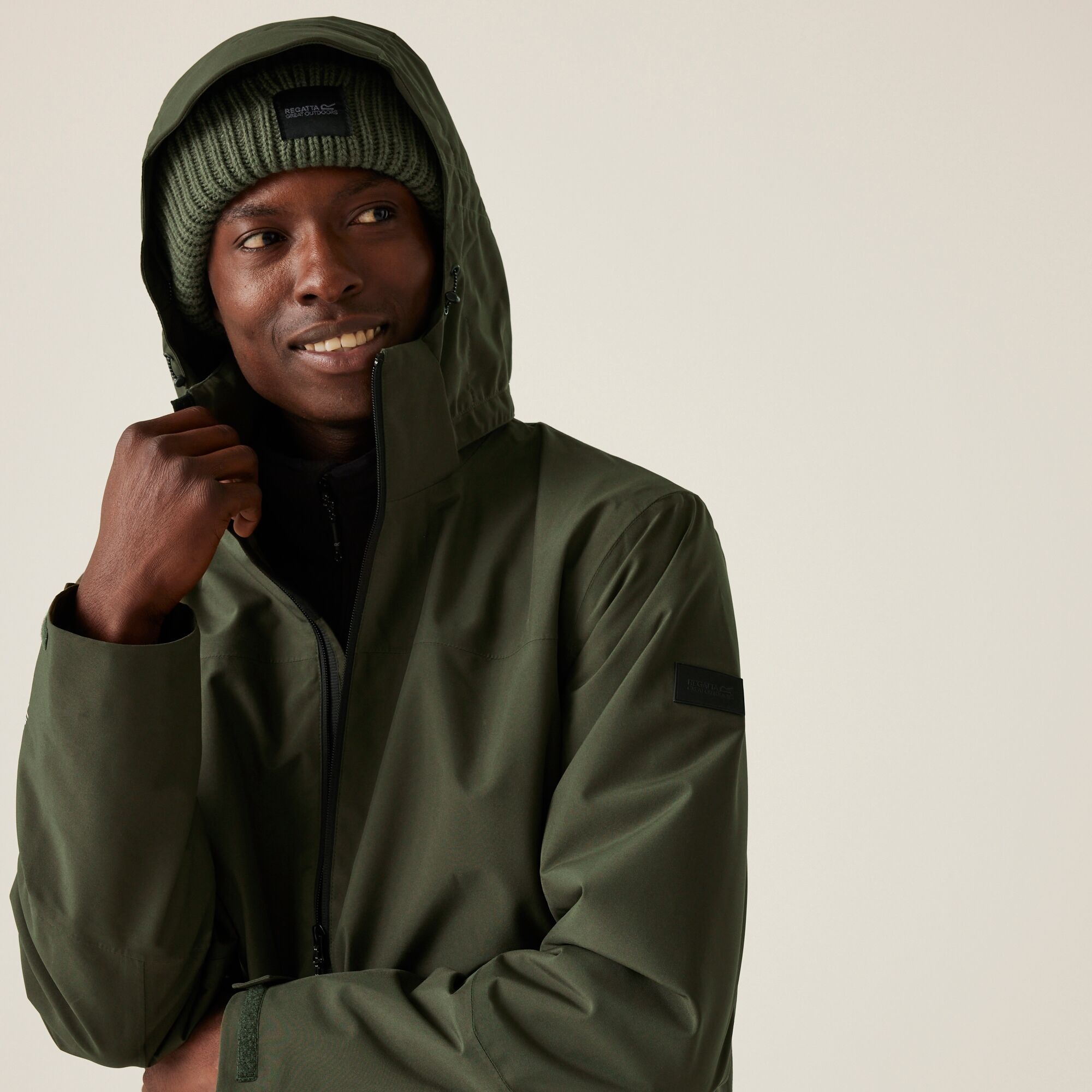 Men's Coriver IX 3-in-1 Jacket | Dark Khaki Black