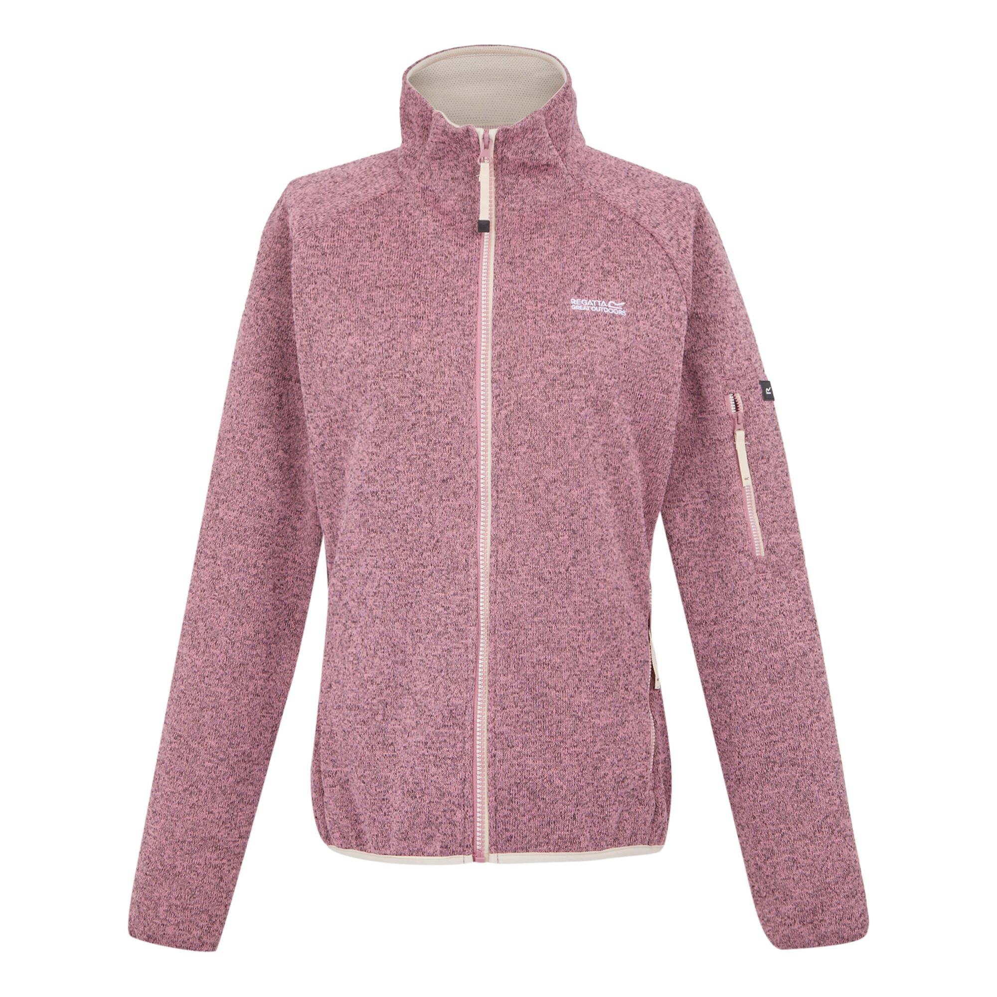 Women's Ravenhill Full Zip Fleece | Lilas Light Vanilla