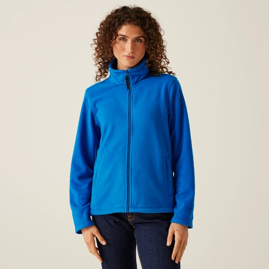 Women's Micro Lightweight Full Zip Fleece | Black