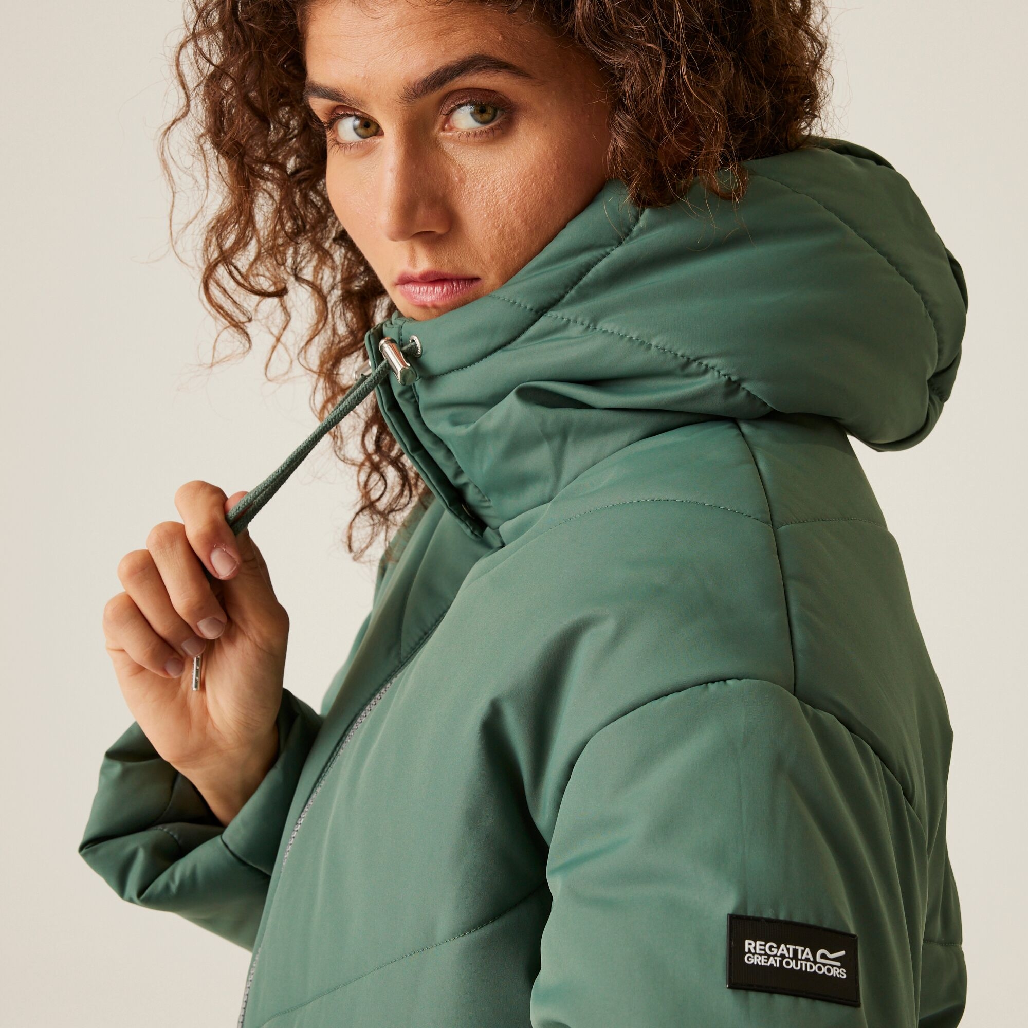 Women's Rurie Quilted Jacket | Dark Forest Green