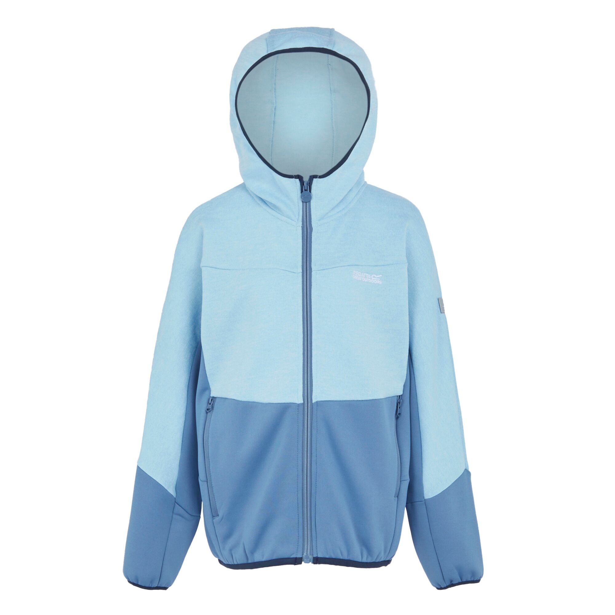 Kids' Dissolver IXI Full Zip Fleece | Clear Sky Coronet Blue