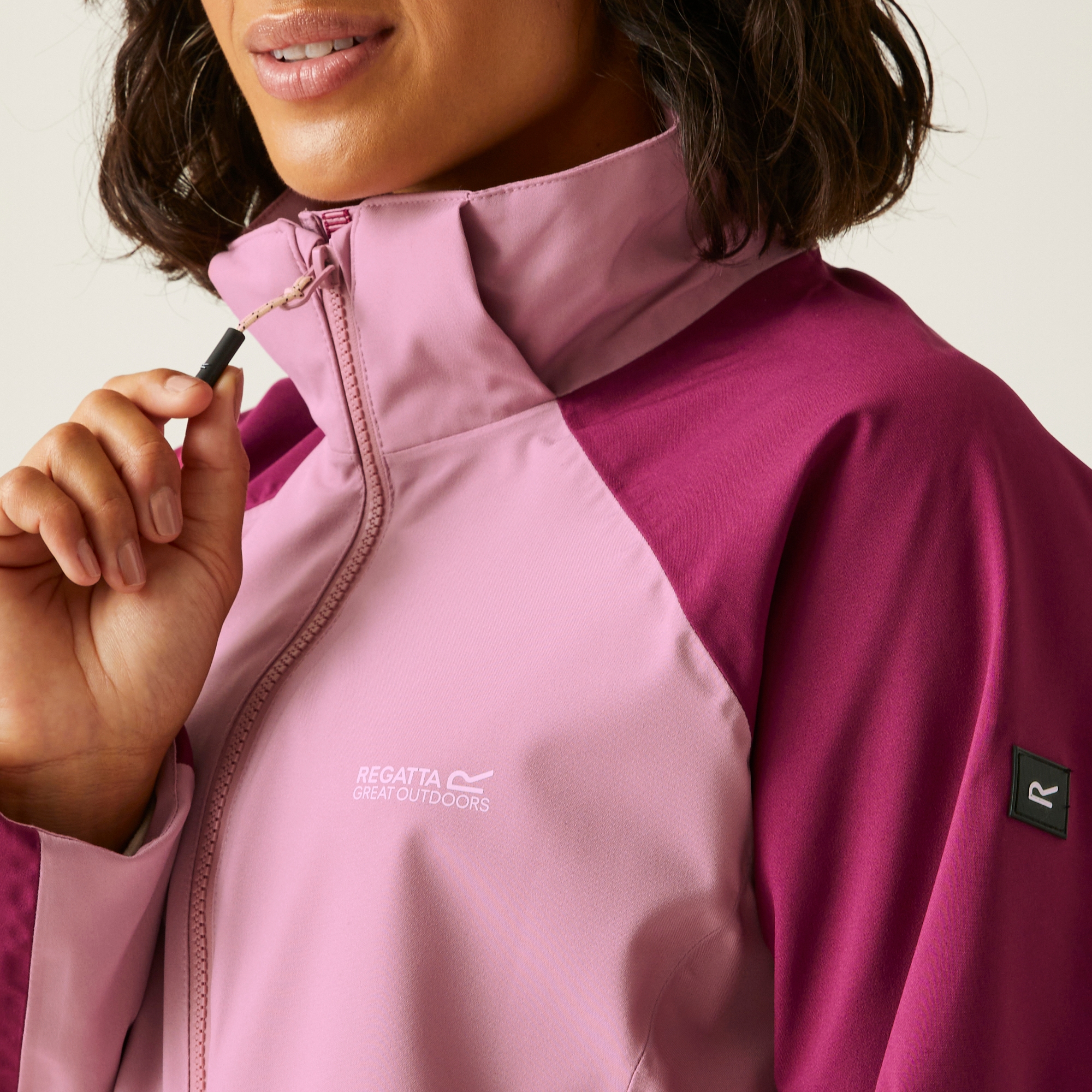 Women's Bosfield III Waterproof Jacket | Lilas Beaujolais Light Vanilla