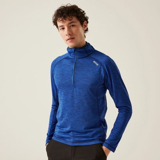 Men's Yonder II Half Zip Fleece | Olympian Blue