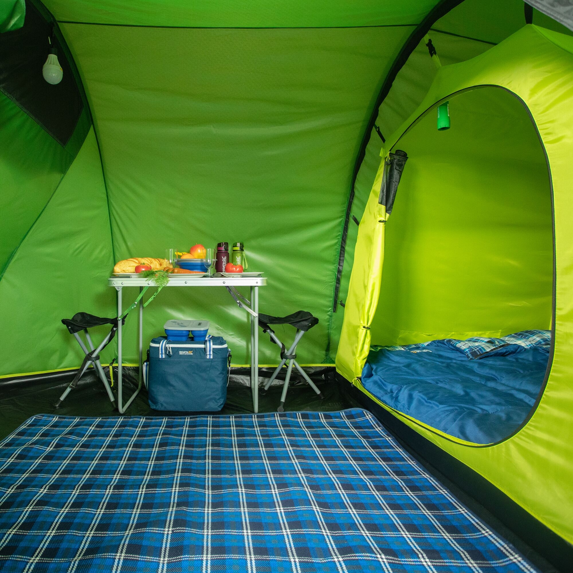 Montegra 4-Man Backpacking Tent | Alpine Green