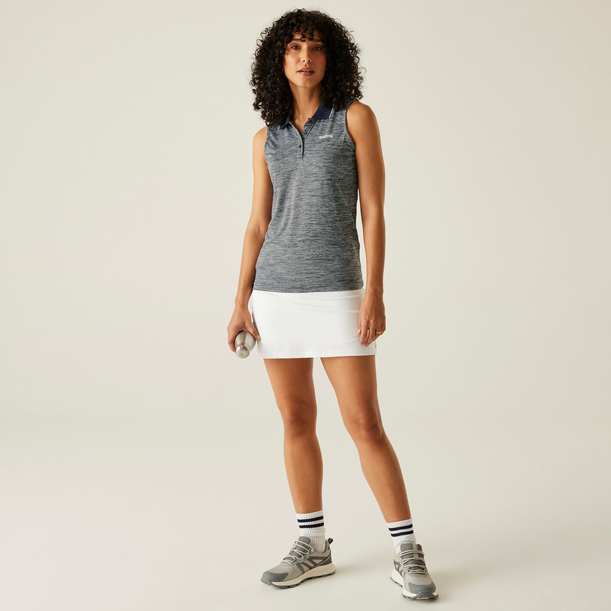 Women's Tima II Polo Vest Top | Navy