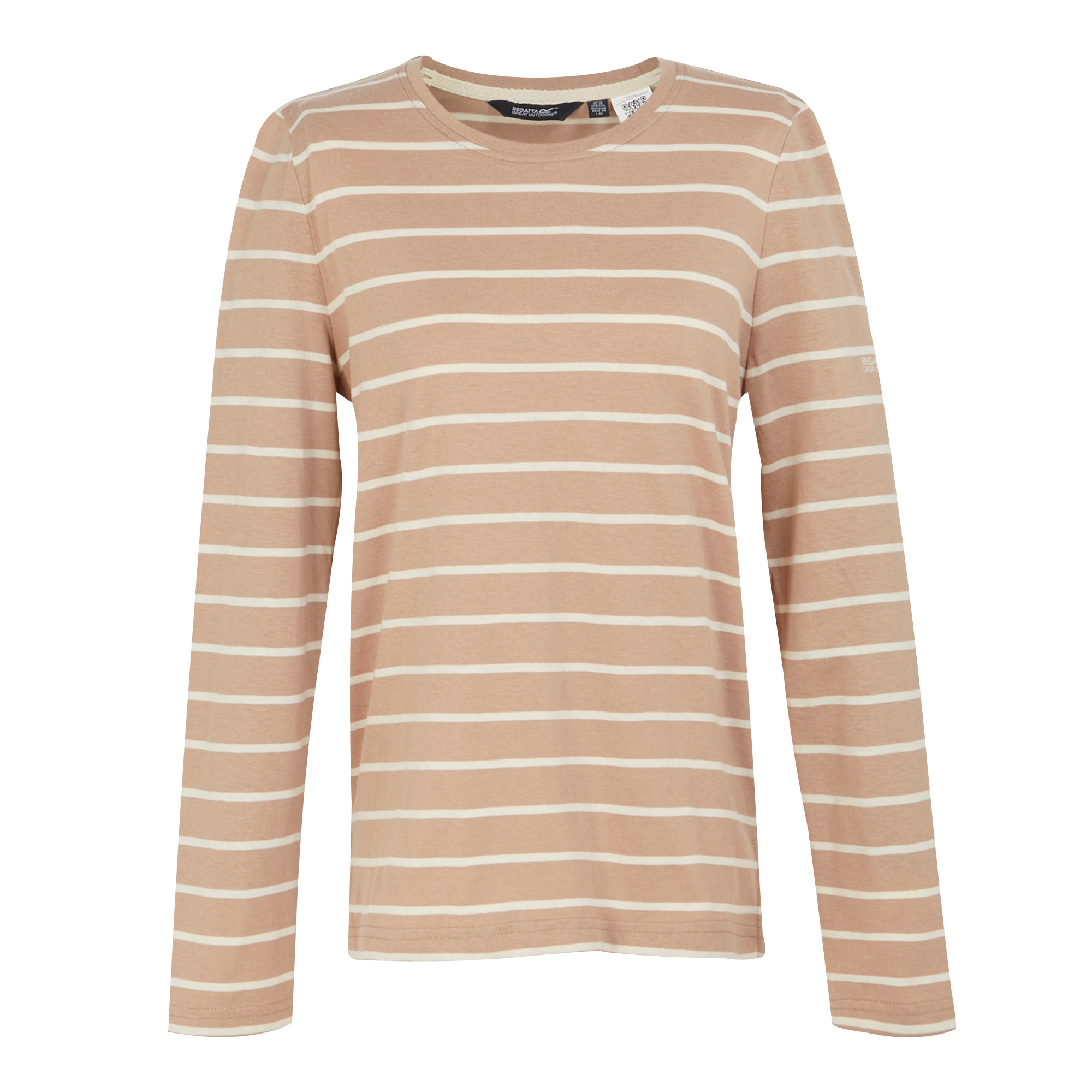Women's Federica II Long Sleeved T-Shirt | Warm Taupe Light Vanilla