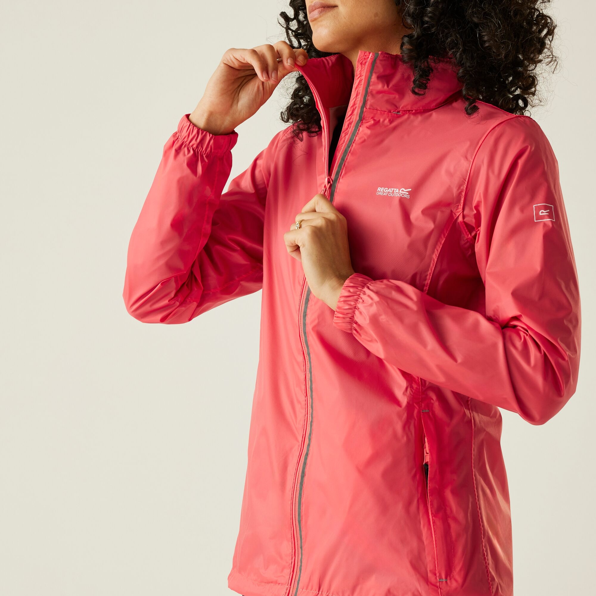 Women's Corinne IV Waterproof Packaway Jacket | Peach Bloom