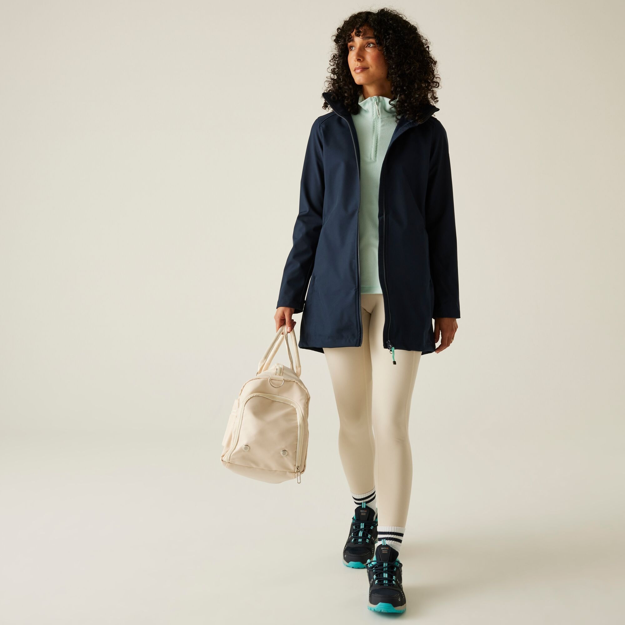 Women's Carisbrooke Softshell Jacket | Navy Aruba Blue