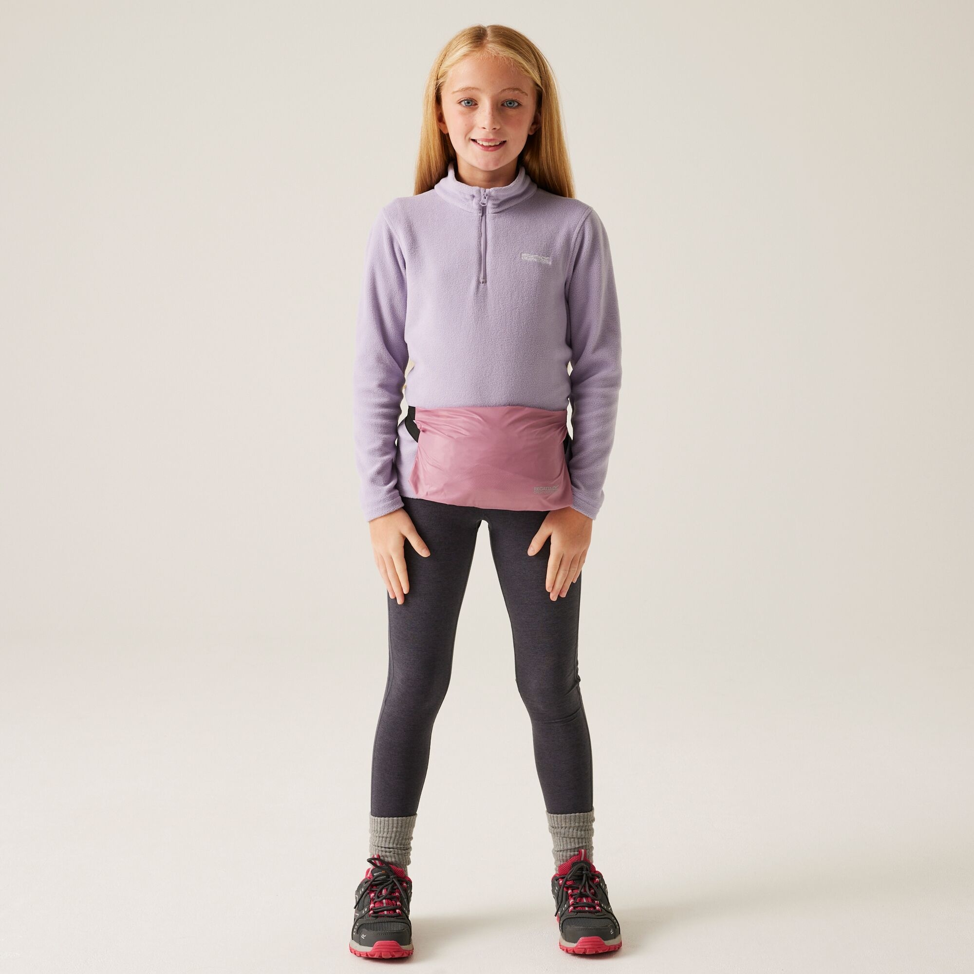 Kids' Lever II Waterproof Packaway Jacket | Lilas Light Vanilla