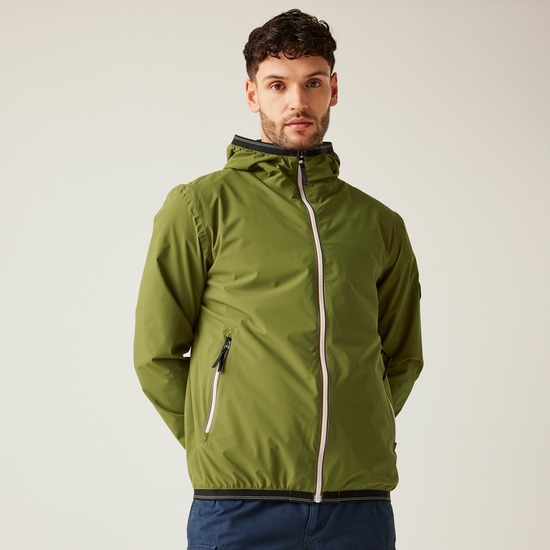 Men's Rehan Waterproof Jacket | Nephrite Green
