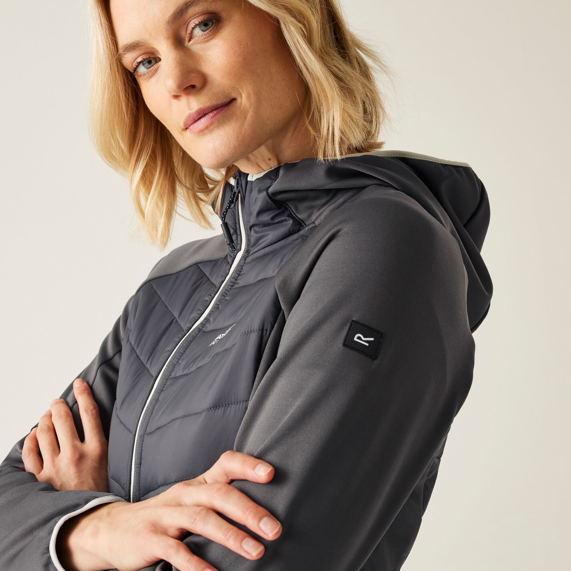 Women's Andreson VIII Hybrid Jacket | Seal Grey Oyster Mushroom