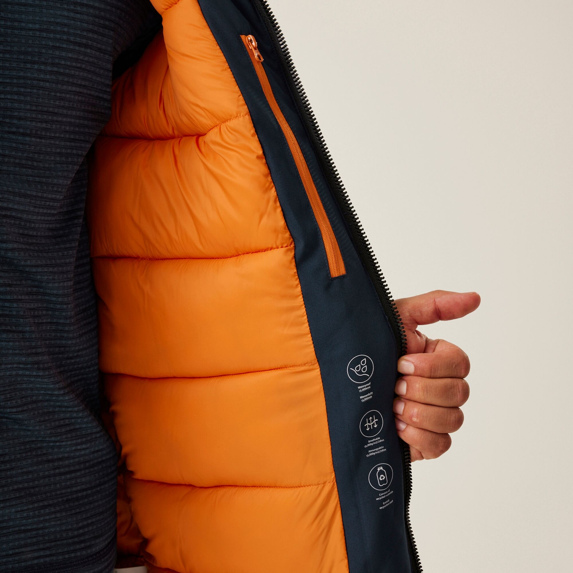 Men's Yewbank III Waterproof Jacket | Navy Fox