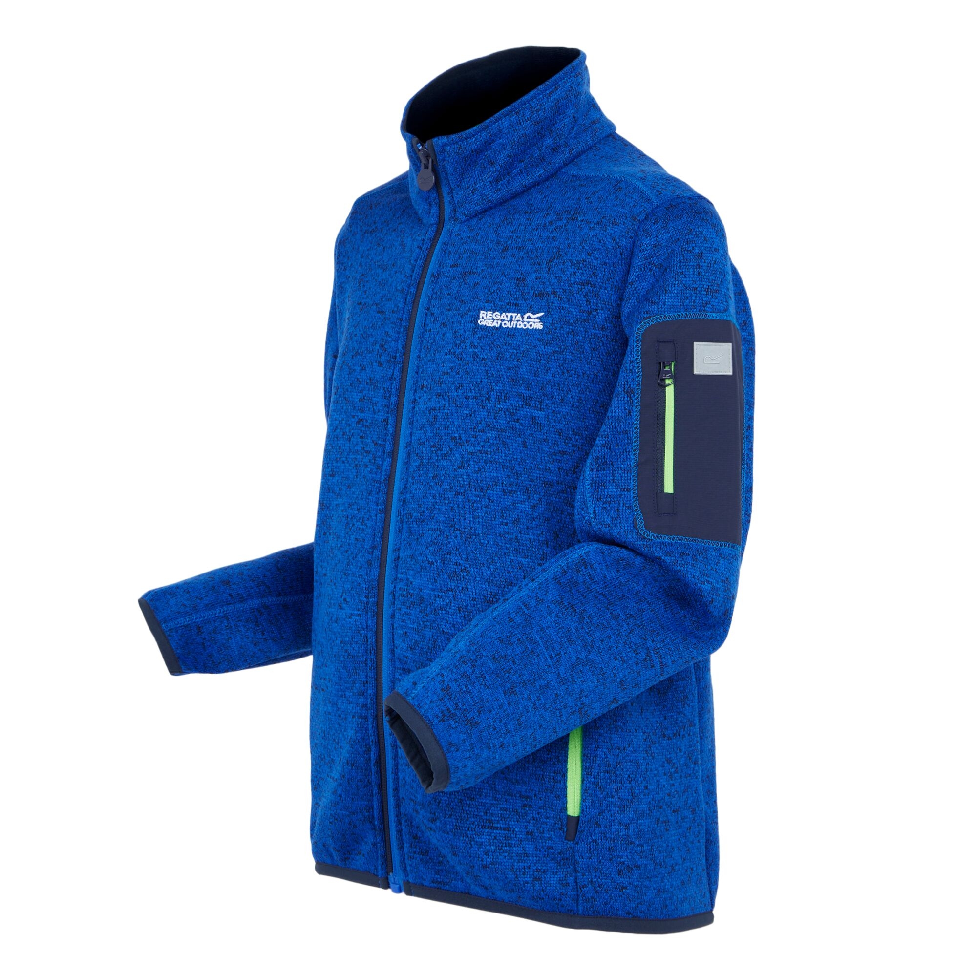 Kids' Newhill Full Zip Fleece | Olympian Blue Navy