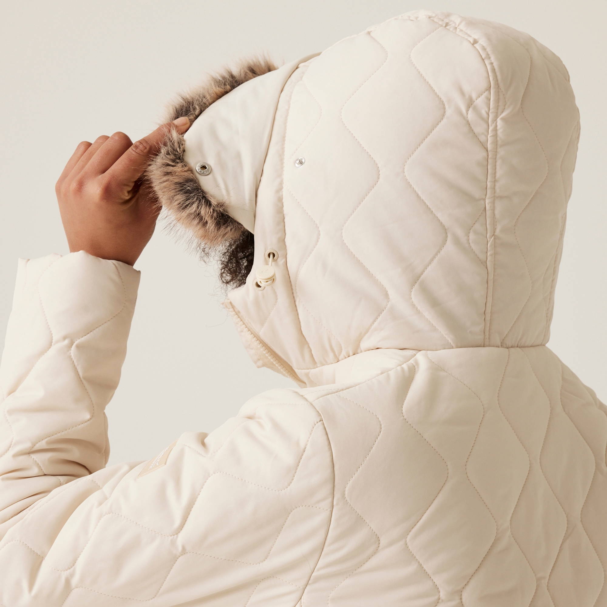 Women's Fritha III Insulated Parka Jacket | Light Vanilla
