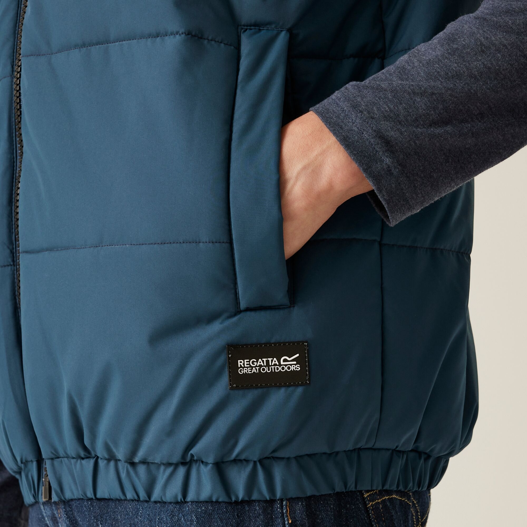 Men's Hawfinch Insulated Gilet | Moonlight Denim Navy