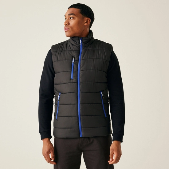 Men's Navigate Thermal Bodywarmer | Black Seal Grey